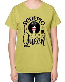 scorpio queen 448# - scorpio-  Ladies T-Shirt