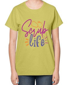 scrub life Style 1380# - nurse-  Ladies T-Shirt