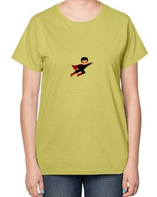 super kid 9# - black boys or men-  Ladies T-Shirt