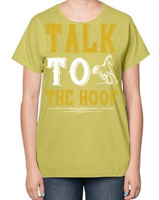 talk to the hoof Style 21# - horse-  Ladies T-Shirt