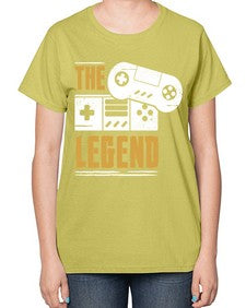 the legend 156# - video games-  Ladies T-Shirt