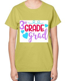 thirdgradegrad 982# - third grade-  Ladies T-Shirt