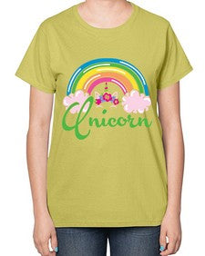 unicorn 442# - unicorn-  Ladies T-Shirt