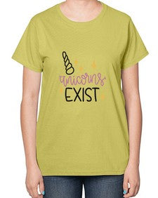 unicorns exist 537# - unicorn-  Ladies T-Shirt