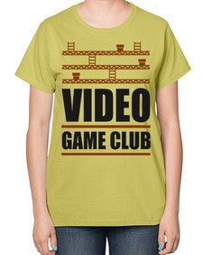 video game club 160# - video games-  Ladies T-Shirt