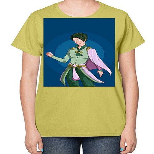wearing royal dress98# - anime-  Ladies T-Shirt