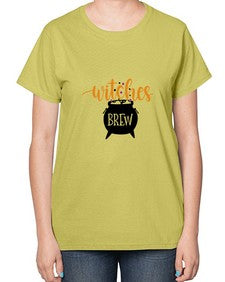 witches brew 6# - witch-  Ladies T-Shirt