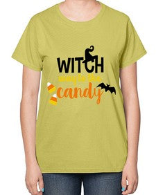 witchwaycandy 4# - witch-  Ladies T-Shirt