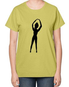 yoga pose  639# - yoga-  Ladies T-Shirt