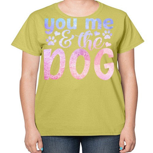 you me the dog 253# - dogs-  Ladies T-Shirt