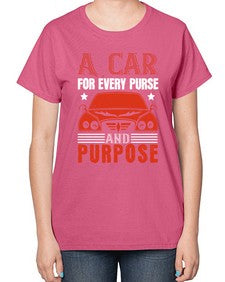 A car for every purse and purpose 2# - car-  Ladies T-Shirt