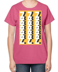 Abstract Shape 187# - art pop art-  Ladies T-Shirt