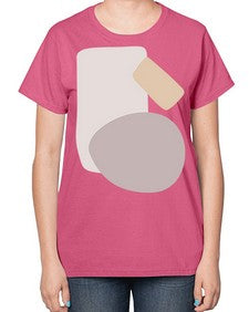 Abstract Shape 197# - art pop art-  Ladies T-Shirt