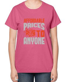 Affordable prices to anyone Style 28# - cleaner-  Ladies T-Shirt