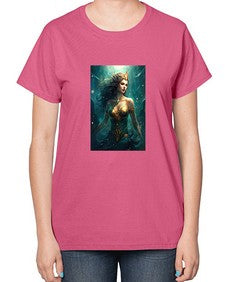 Aquarius 52# - aquarius-  Ladies T-Shirt