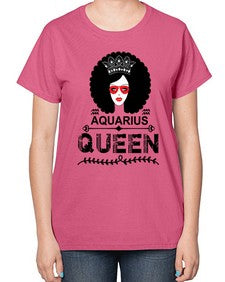 Aquarius queen 75# - aquarius-  Ladies T-Shirt