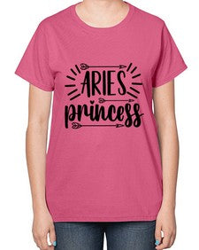 Aries princess 115# - aries-  Ladies T-Shirt