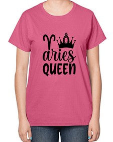 Aries queen 118# - aries-  Ladies T-Shirt