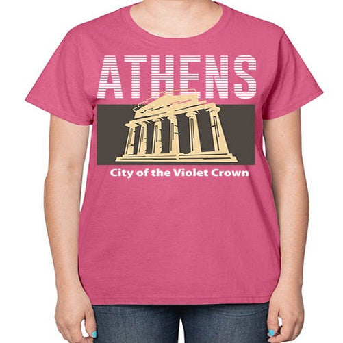 Athens 368# - cities-  Ladies T-Shirt