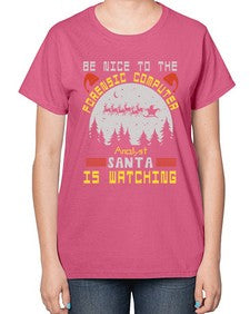 Be nice to the forensic computer analyst 32# - computer-  Ladies T-Shirt
