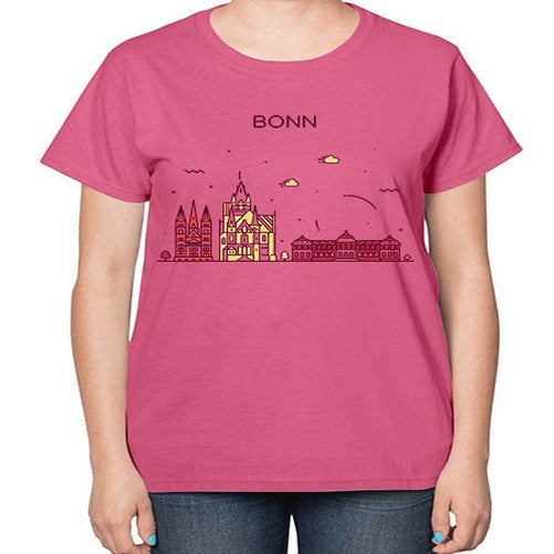 Bonn 474# - cities-  Ladies T-Shirt