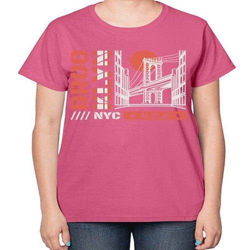 Brooklyn 499# - cities-  Ladies T-Shirt