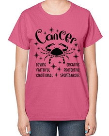 Cancer 144# - cancer-  Ladies T-Shirt