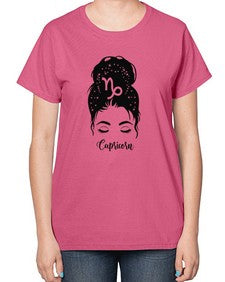 Capricorn Woman - capricorn-  Ladies T-Shirt