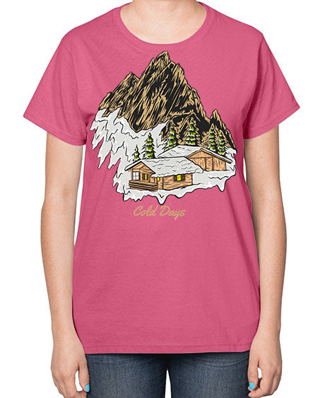 Cold Days 26# - nature-  Ladies T-Shirt