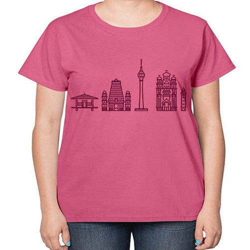 Colombo 598# - cities-  Ladies T-Shirt