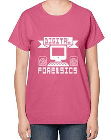 Digital forensics 51# - computer-  Ladies T-Shirt