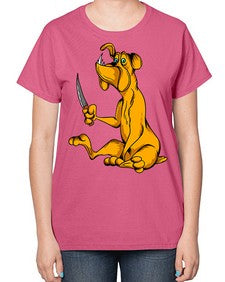 dog 107# - dogs-  Ladies T-Shirt