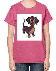 dog 113# - dogs-  Ladies T-Shirt