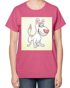 dog 114# - dogs-  Ladies T-Shirt