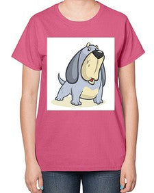 dog 115# - dogs-  Ladies T-Shirt