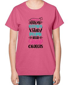 Dont Mess With Me I Get Paid To Satb People With Sharp Objects Style Style 721# - nurse-  Ladies T-Shirt