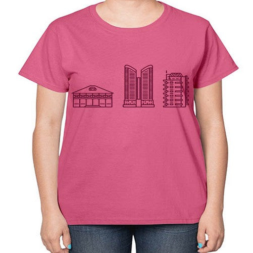 FortLauderdale 736# - cities-  Ladies T-Shirt