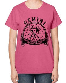 Gemini 9# - gemini-  Ladies T-Shirt
