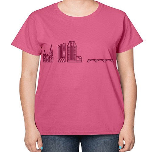 GrandRapids 780# - cities-  Ladies T-Shirt