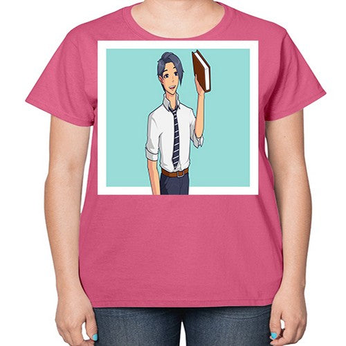 Happy teacher 185# - anime-  Ladies T-Shirt