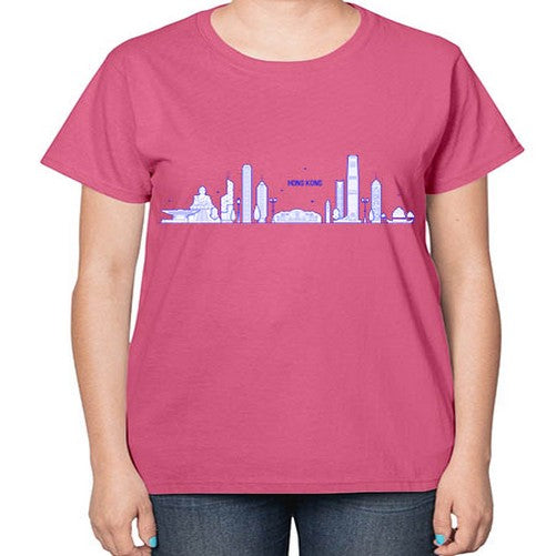 Hong Kong 899# - cities-  Ladies T-Shirt