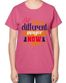 Im a different player now 116# - chess-  Ladies T-Shirt