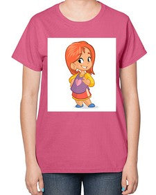 Kid 153# - cartoon general-  Ladies T-Shirt