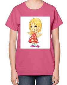 Kid 154# - cartoon general-  Ladies T-Shirt