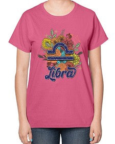 Libra 128# - libra-  Ladies T-Shirt