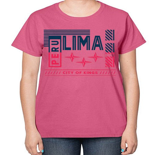 Lima 1138# - cities-  Ladies T-Shirt