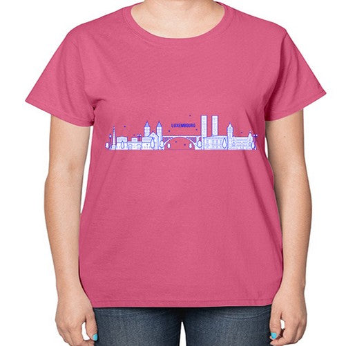 Luxembourg 1192# - cities-  Ladies T-Shirt