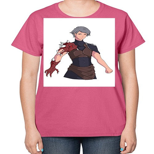 Man has parasite on hand 14# - anime-  Ladies T-Shirt