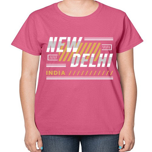 New Delhi 1440# - cities-  Ladies T-Shirt