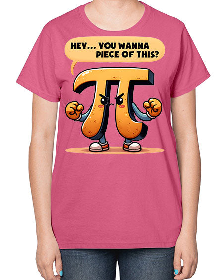 Piece of This Pi Sublimation 38# - pi-  Ladies T-Shirt